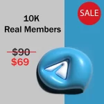 10k real telegram members