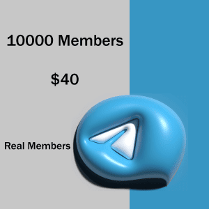 Real telegram members