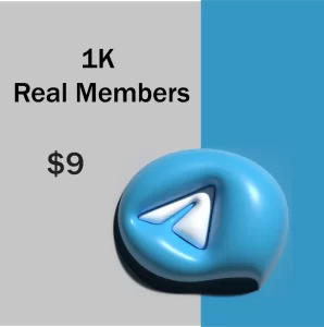 Buy 1000 Real Telegram Members, Smallest package