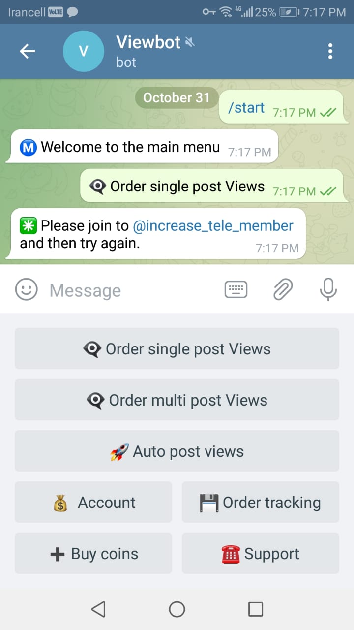 telegram view bot