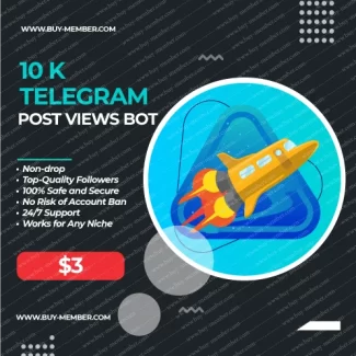 Buy Telegram post views 10k