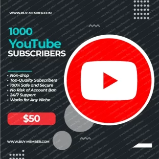 Buy 1000 YouTube Subscribers