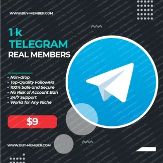 Buy 1000 Real Telegram Members