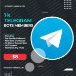 Buy 1000 Telegram Bot Members, Smallest package