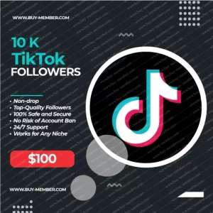 Get 10,000 TikTok Followers Fast, 100% Risk-Free