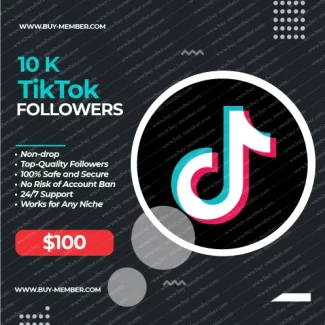 Buy 10000 TikTok Followers